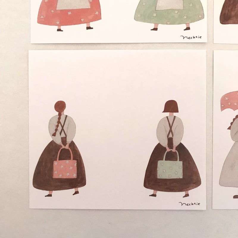 cozyca products メモパッド＜友だち＞ | ネクタイウェブショップ