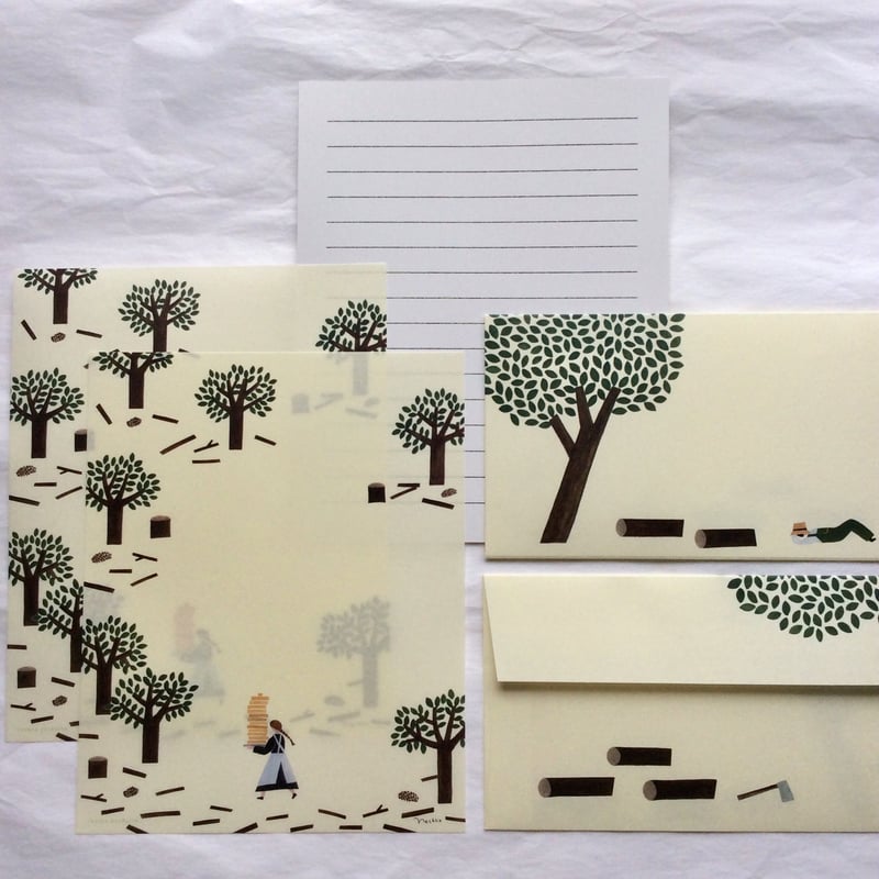 cozyca products レターセット＜ちょっと休憩＞ | ネクタイウェブショップ