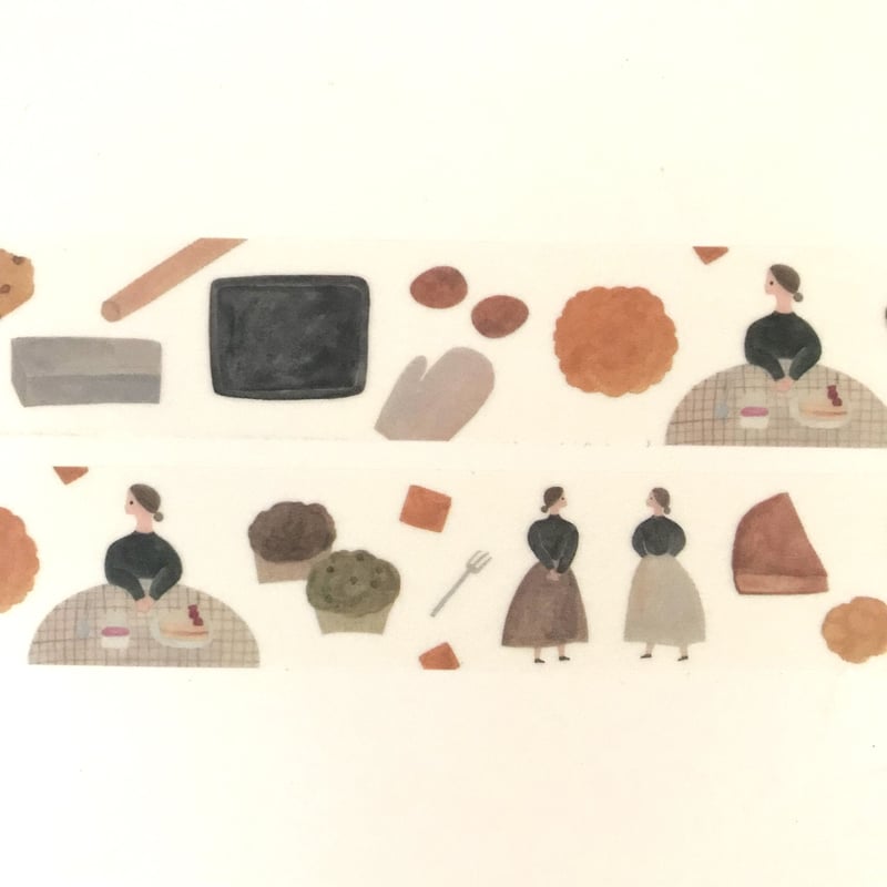 マスキングテープ＜おいしいおやつ＞ | ネクタイウェブショップ