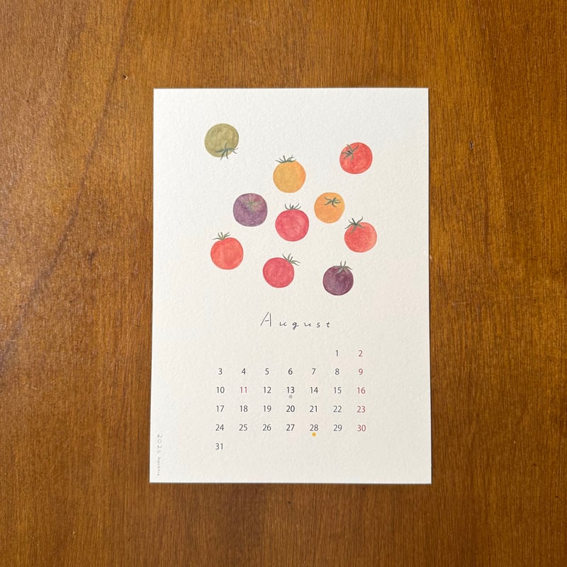 ネクタイ 2026年カレンダー | ネクタイウェブショップ