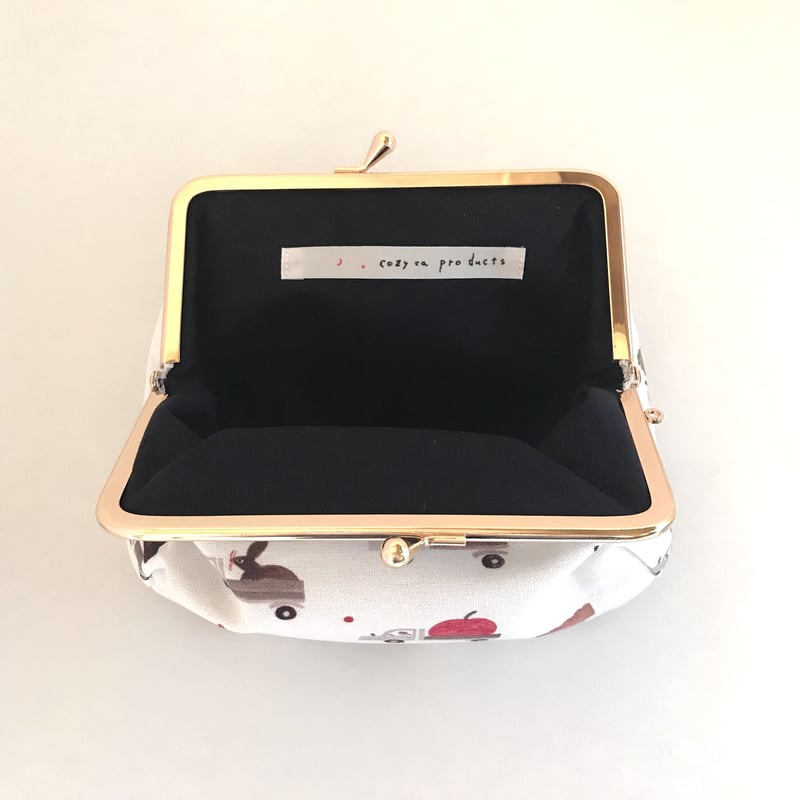 cozyca products 帆布がま口コスメポーチ＜TRUCK＞ | ネクタイウェブ