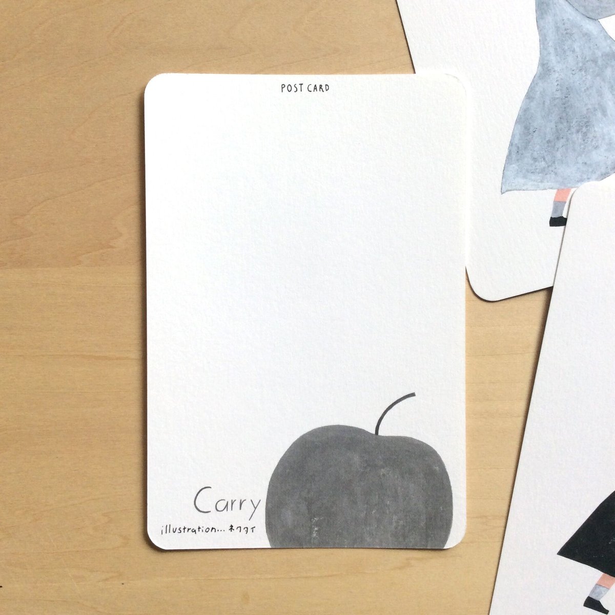 ポストカード＜Carry 月のポストカード＞ | ネクタイウェブショップ