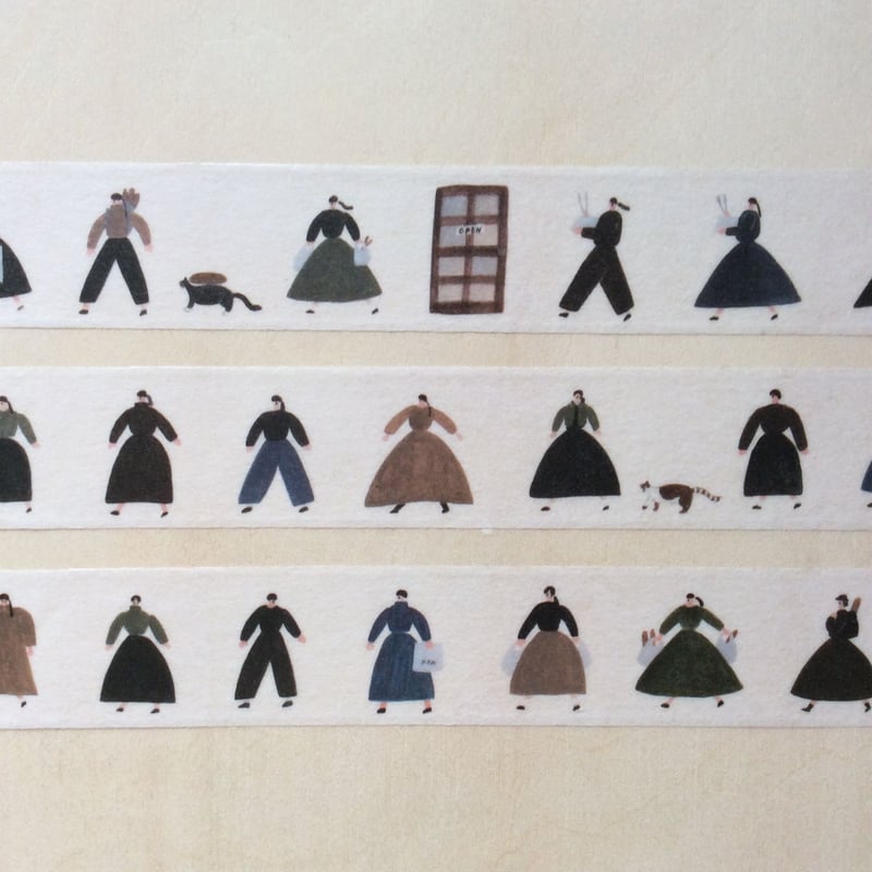 手紙社 マスキングテープ＜ウワサのパンや＞ | ネクタイウェブショップ