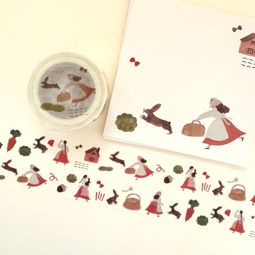 ネクタイxPACTORY コラボ記念セット／ネクタイx手紙社 ロールふせん