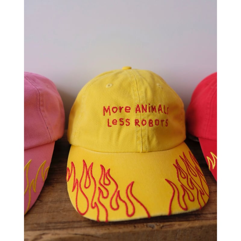 ZIGGY ZAZA flame cap(全3色) | UNO babewear