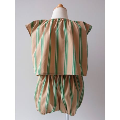 70%OFF KOTER JULES ROMPER BEIGE STRIPE(18-24m,2-3y)