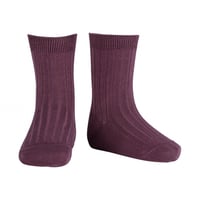 70%OFF Condor Rib Short Socks Burdeos(197)(2(11.5-13.5cm))