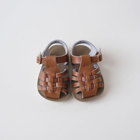 Salt-Water SANDALS SAILOR Tan(TODD3(12cm),TODD4(12.5cm))