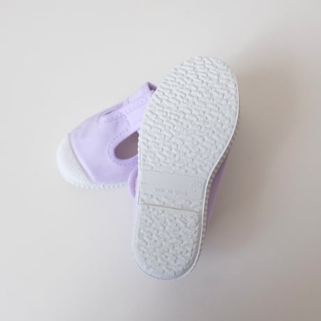 Cienta T STRAP SHOES lila/dyed 77(21(12.5cm)～24(14.5cm))