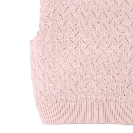 50%OFF Gingersnaps GIRLS DAHLIA VEST WITH SCALLOP DETAILS(4Y)