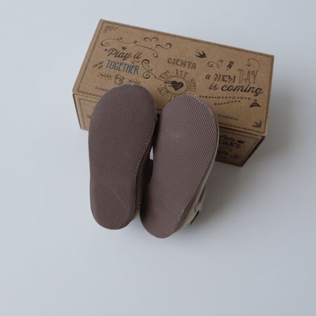 Cienta VELOUR VELCRO ONE STRAP SHOES crudo / velour 400(20(12cm)21(12.5cm))