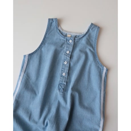 Twin Collective Ozzie Overall - Side Stripe Blue(3y(2-3),4y)