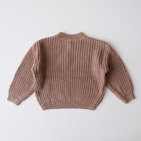 70%OFF Façade NUAGE KNITTED SWEATER - BROWN MIX(2y.3y)