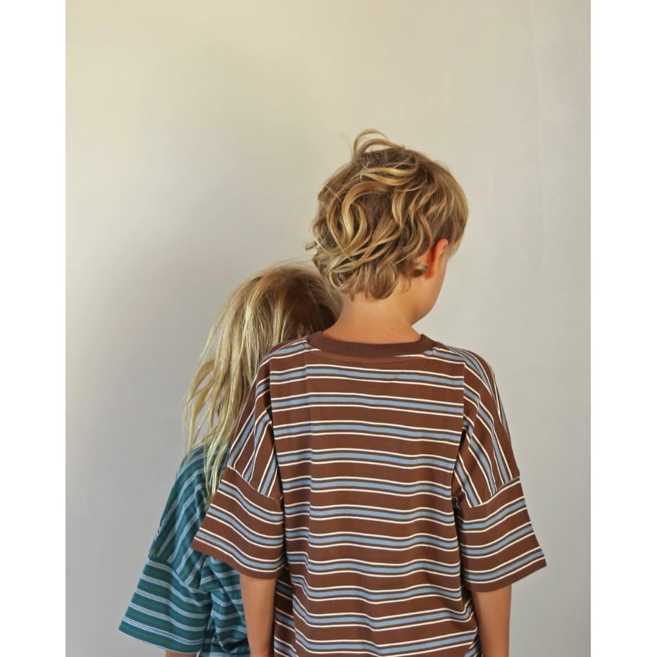 リトニア様♡激かわ♡　リゾート　Tシャツ　レギンス　ラフコーデ　ラスト1 2/3Yラスト1点 SUMMER & STORM OVERSIZED TEE - COCO R