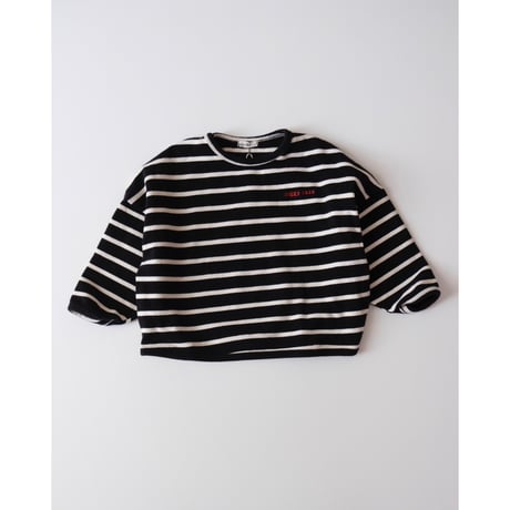 ZIGGY ZAZA row row pullover jet stripe(3-4Y,4-5Y,5-7Y)