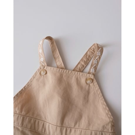 50%OFF 18Mラスト1点 Gingersnaps  BABY GIRLS MADIE JUMPSUIT WITH EMBROIDERY ON POCKETS