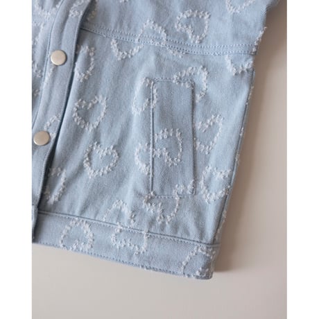 70%OFF COS I SAID SO HEARTS GILET(116-122,128-134,140-146)