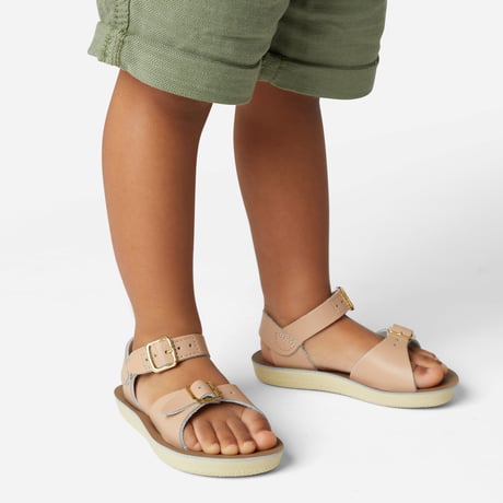 Salt-Water SANDALS SURFER Latte(CH6(14cm)CH7(15cm)CH11(18cm)CH12(19cm))