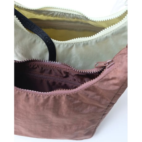 BAGGU Mini Nylon Shoulder Bag Coffee