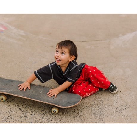 2-3Yラスト1点 Rory George Bandana Pant - Red