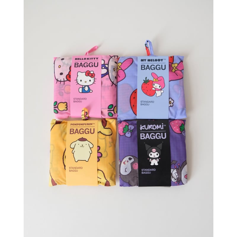 BAGGU×SANRIO Standard Baggu Hello Kitty Pink |