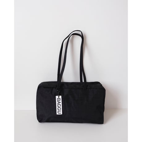 ラスト1点 BAGGU Medium Nylon Bowler Bag Black