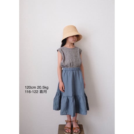 50%OFF LA PETITE ALICE Linen Skirt Amie(92-98,98-104)