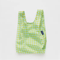 BAGGU BABY BAGGU MINT GREEN GINGHAM