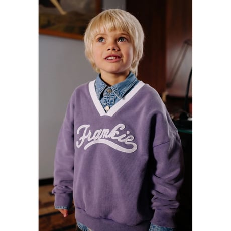 50%OFF CALL ME FRANKIE CMF BASEBALL SWEATER(3-4Y,4-5Y,5-6Y,6-8Y,8-10Y,10-12Y)