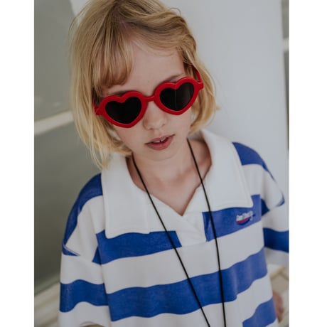 70%OFF 128-134ラスト1点 COS I SAID SO STRIPED POLO ULTRAMARINE