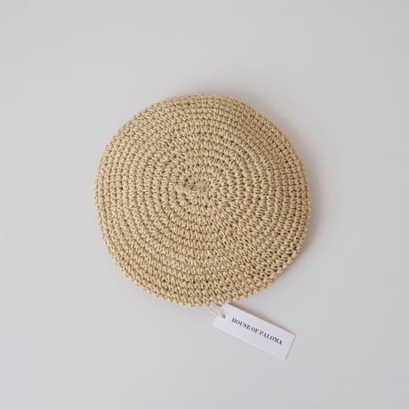 70%OFF HOUSE OF PALOMA Théa Beret ~ Straw