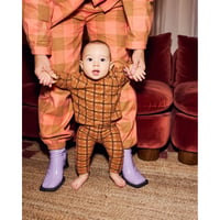 50%OFF KOTER MARLEY FLUFFY CHECK LEGGINGS(1-2y,2-3y)