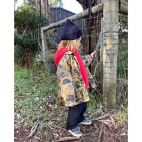 ZIGGY ZAZA troop drill jacket dune camo(2-3Y,3-4Y)