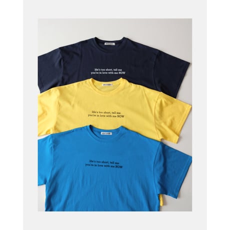 50%OFF NOW TEE(全2色/JS(120-130cm)JL(140-150cm))