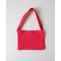 Nananita FOUNTAIN CROCHET BAG - RUBY