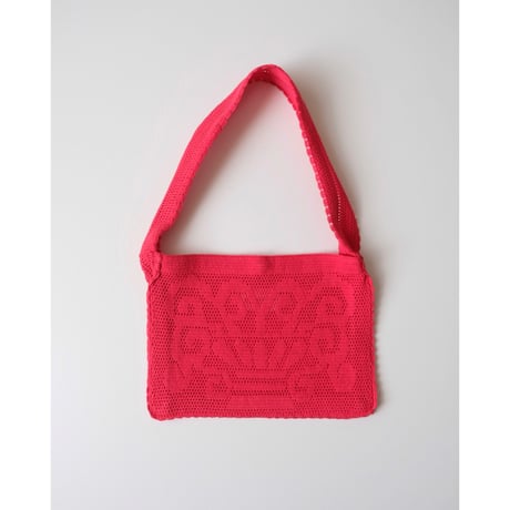 Nananita FOUNTAIN CROCHET BAG - RUBY