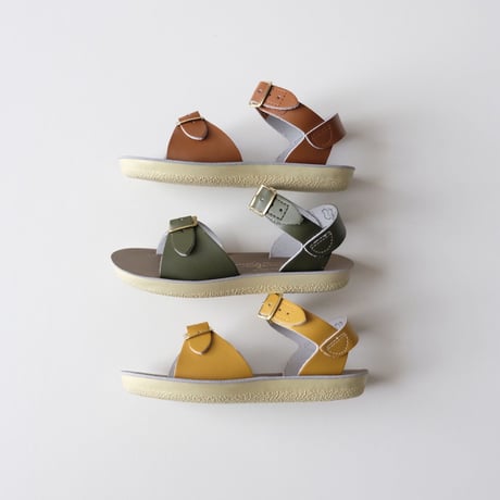 CH8(15.5cm)ラスト1点 Salt-Water SANDALS SURFER Mustard