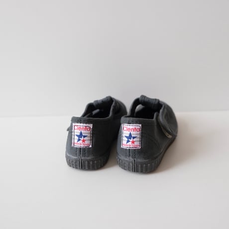 Cienta T STRAP SHOES antracita/dyed N77997(21(12.5cm)22(13cm)23(14cm)30(18.5cm)32(20cm))
