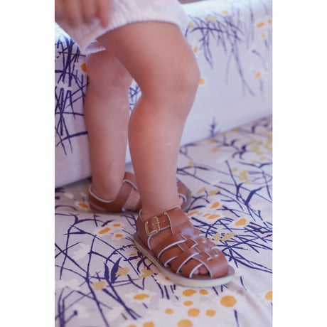 Salt-Water SANDALS SAILOR Tan(TODD3(12cm),TODD4(12.5cm))