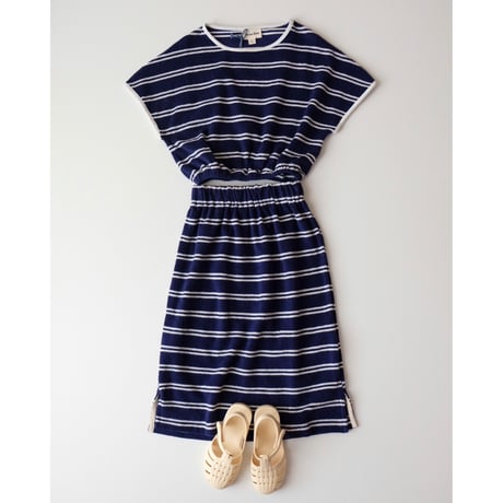 40%OFF 6-7yラスト1点 We are Kids JUPE LEE NAVY STRIPES