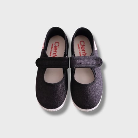 Cienta VELCRO ONE STRAP SHOES black 56013(20(12cm)～35(22cm))