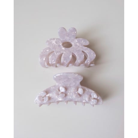 Buttermilk Rebekah Claw Clip in Classic Pearl