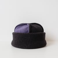ラスト1点 LLOYD ALTERIOR TOQUE / 4-PANEL PERIWINKLE + BLACK