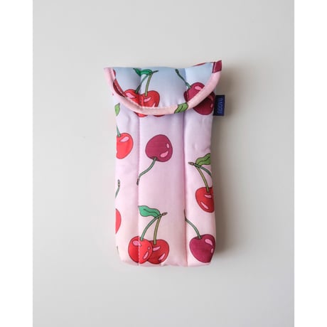 ラスト1点 BAGGU Puffy Glasses Sleeve Cherries
