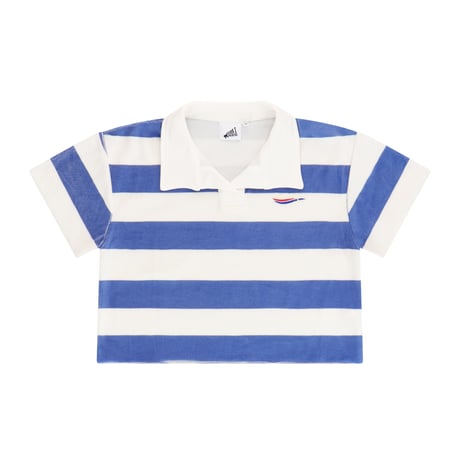 70%OFF 128-134ラスト1点 COS I SAID SO STRIPED POLO ULTRAMARINE