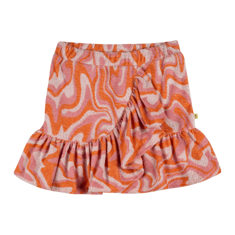 70%OFF 10Yサイズラスト1点 M´A Kids TERRY WAVY PRINT SHORT SKIRT