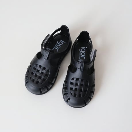 igor TOBBY SOLID NEGRO S10271(19(11cm)～28(17cm)）