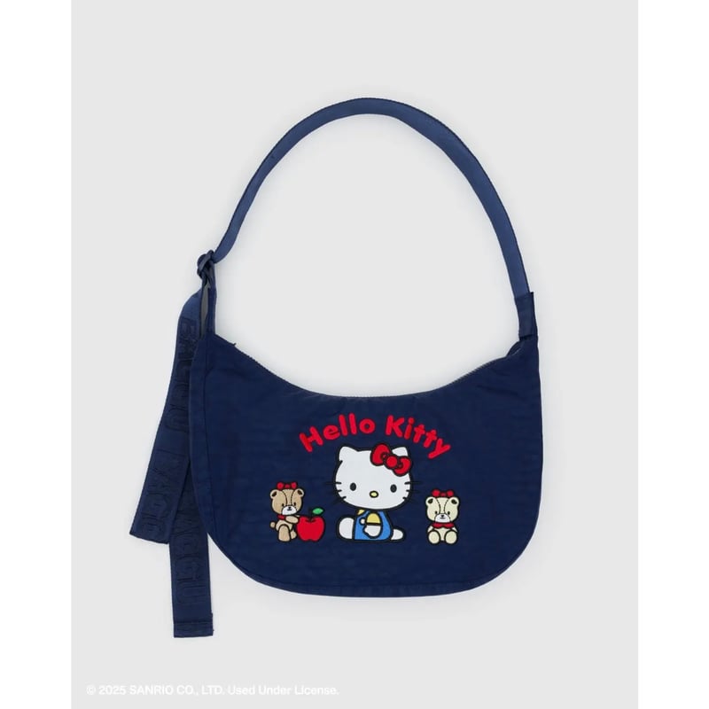 BAGGU×SANRIO Medium Nylon Crescent Bag Embroide