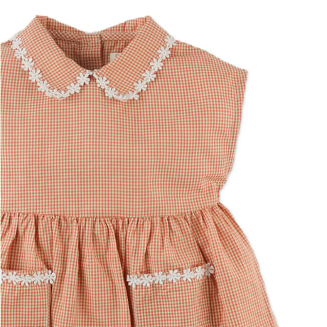 50%OFF Gingersnaps BABY GIRLS NERY DRESS WITH DAISY LACE TRIMS(2Y,3Y)