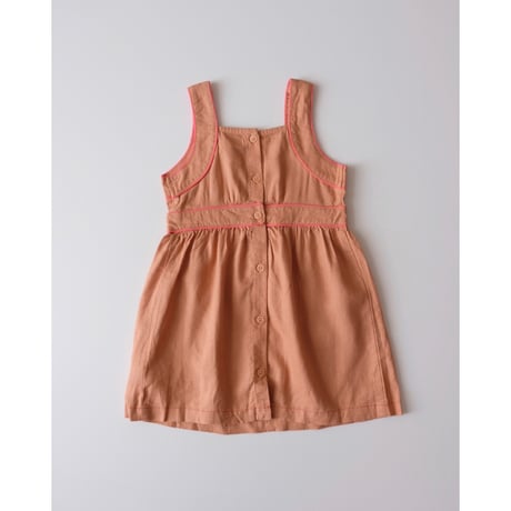 70%OFF Gingersnaps GIRLS OLGA DRESS WITH POCKETS AND EMBROIDERED(4Y)